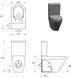 Унитаз-компакт Cersanit Cersania Crea Clean On овальный 010/020 3/5 с сиденьем Soft Close Slim (дюропласт) 546502 фото 4