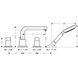 Змішувач для ванни Hansgrohe Metris S 31446000 (хром) 91472 фото 2