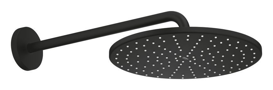 Верхний душ Grohe Rainshower 310 Mono 22121KF0 с держателем (фантомный чёрный) 711832 фото