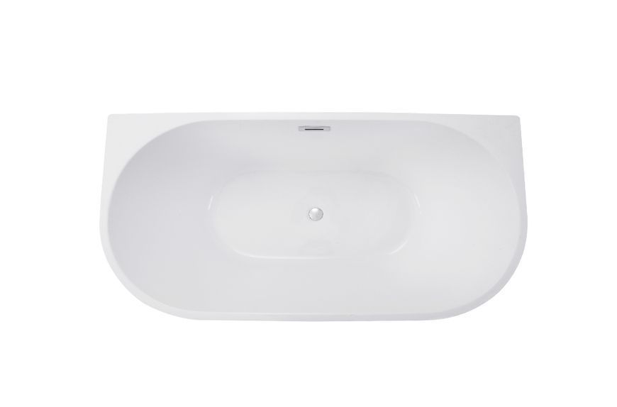 Ванна акриловая Besco Vica 170x80 (WAS-170-V) с сифоном Click-Claсk 417986 фото