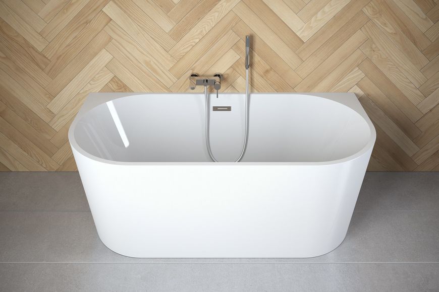 Ванна акриловая Besco Vica 170x80 (WAS-170-V) с сифоном Click-Claсk 417986 фото