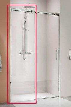 Боковая стенка Radaway Espera Pro DWJ 760 L (10091160-01-01L) профиль хром/стекло прозрачное левая 372176 фото
