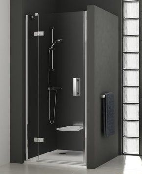 Душові двері Ravak SmartLine SMSD2-120 B-L (0SLGBA00Z1) хромований профіль/скло Transparent (ліва) 151760 фото