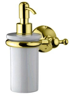 Дозатор жидкого мыла Devit Charlestone 8024142G (золото) 123477 фото