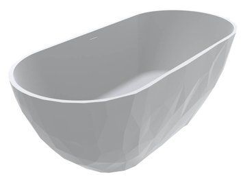 Ванна Miraggio Sapfire 165x76 (0002251) окремостояча білий мат 685702 фото