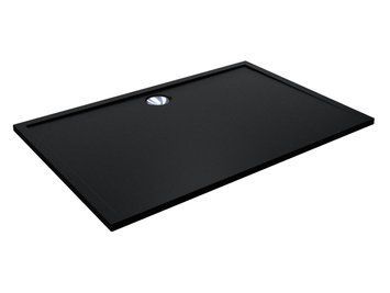 Душовий піддон Miraggio Paris 120x80 (0000690) Mirastone Black 502499 фото