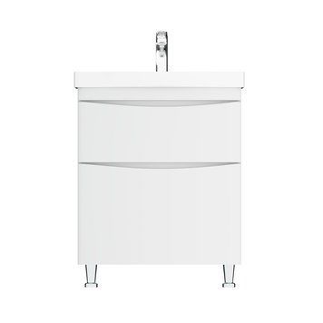 Тумба с умывальником Am.Pm Chic 65 см (M82-FSX0652-WC0652-38) белый 825189 фото
