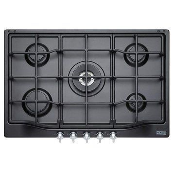 Варочная поверхность газовая Franke Trend Line FHTL 755 4G TC BT C (106.0525.290) чёрный матовый 324459 фото