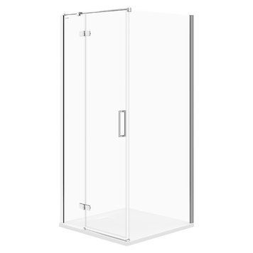 Душевая кабина Cersanit Jota 90x90 (S160-001) хромированный профиль/стекло прозрачное (левая) 415654 фото
