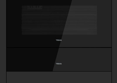 Передня панель Teka BK (111890002) чёрное стекло 383211 фото