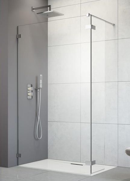 Душова кабіна Radaway Arta Walk-In 140 L (386214-03-01+386010-03-01L) профіль хром/скло прозоре 271931 фото