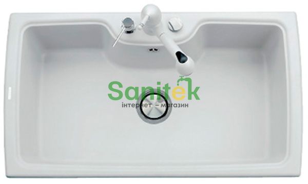 Гранітна мийка Telma Naiky HR0860 Granite (28 milk white) 147909 фото