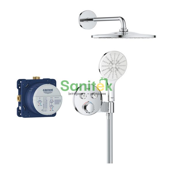 Душевая система Grohe Precision SmartControl 34877000 с термостатом (хром) 869624 фото