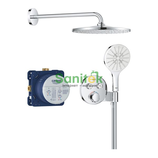 Душова система Grohe Precision SmartControl 34877000 з термостатом (хром) 869624 фото