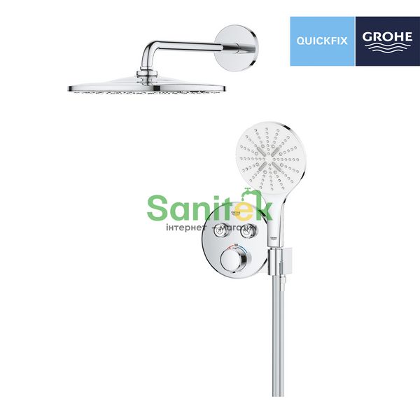 Душевая система Grohe Precision SmartControl 34877000 с термостатом (хром) 869624 фото