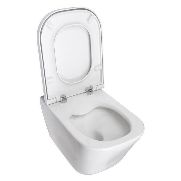 Комплект инсталляции Viega Prevista Dry 771973 с унитазом Roca Gap Rimless A34H47C000 с сиденьем Soft Closing 494345 фото