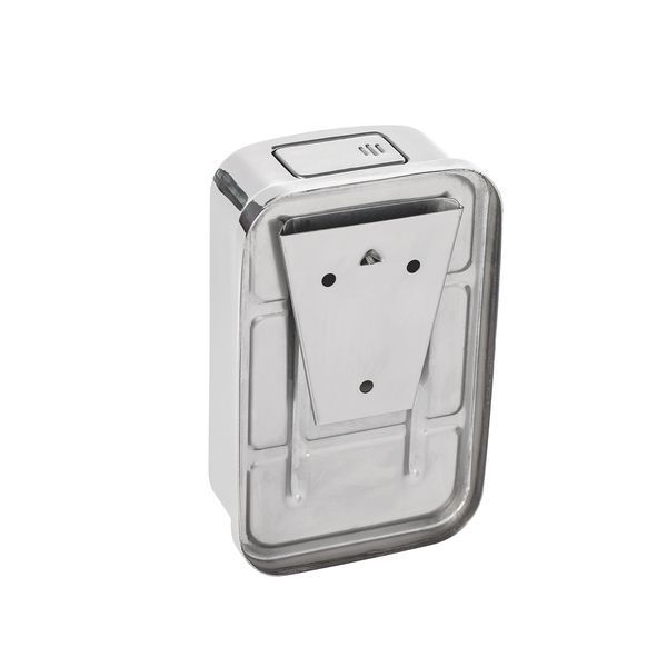 Дозатор для рідкого мила Kroner KRM Rizze - ACC405-5 (хром) 697543 фото