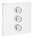 Перемикаючий вентиль Grohe Grohtherm SmartControl 29158LS0 на 3 споживача (білий місяць) 214590 фото 1