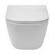 Унітаз підвісний Roca Gap Square Compacto Rimless A34H473000 з сидінням Slim Soft Closing 686778 фото 3