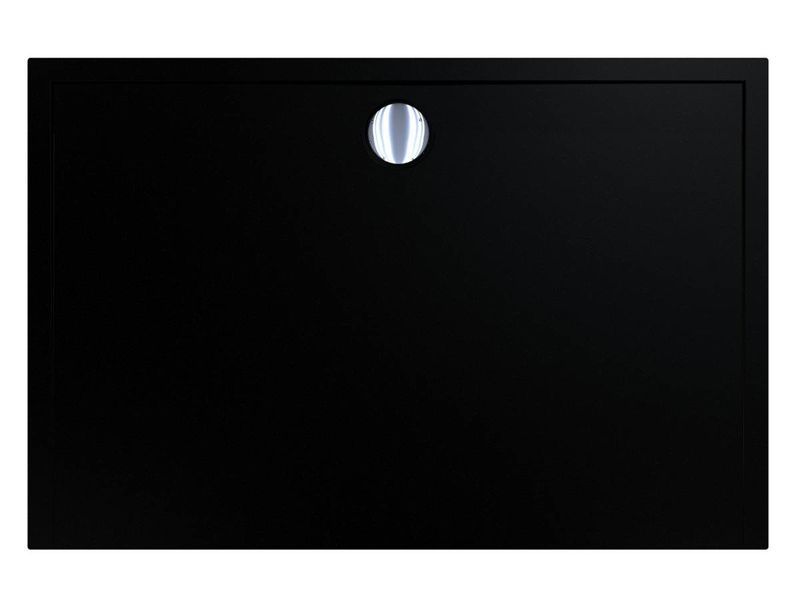Душовий піддон Miraggio Paris 120x80 (0000690) Mirastone Black 502499 фото