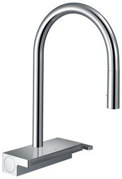 Змішувач для кухні Hansgrohe Aquno Select M81 170 73837000 з душем 3jet (хром) 304788 фото
