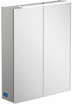Дзеркало для ванної кімнати Villeroy & Boch My View One 60х81см A4396000 з підсвічуванням (біле) 138581 фото