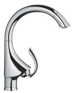 Смеситель для кухни Grohe K 4 33786000 с душем (хром) 2579 фото