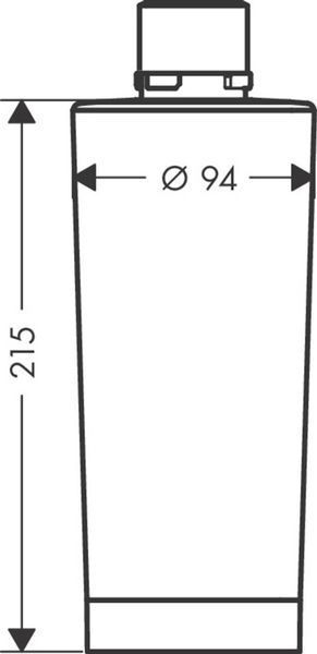 Сменный фильтрующий элемент Hansgrohe Ion exchanger and Active Carbon 76815000 540765 фото
