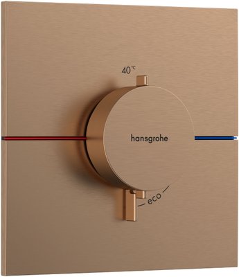 Центральный термостат для душа Hansgrohe ShowerSelect Comfort E 15574140 скрытого монтажа (бронза) 694216 фото