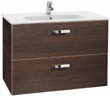 Тумба з умивальником Roca Victoria 80 (A855852423) кедр 217776 фото
