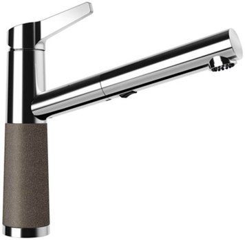 Змішувач для кухні Schock SC 510-554120 з душем Cristadur (87 bronze) 146259 фото