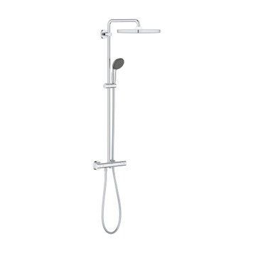 Душевая система Grohe Vitalio Start 26697000 с термостатом (хром) 533405 фото