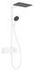 Душова система Hansgrohe Raindance Alive Q 340/210 2jet EcoSmart ShowerSelect Comfort 24591700 з термостатом (білий матовий) 987212 фото 1