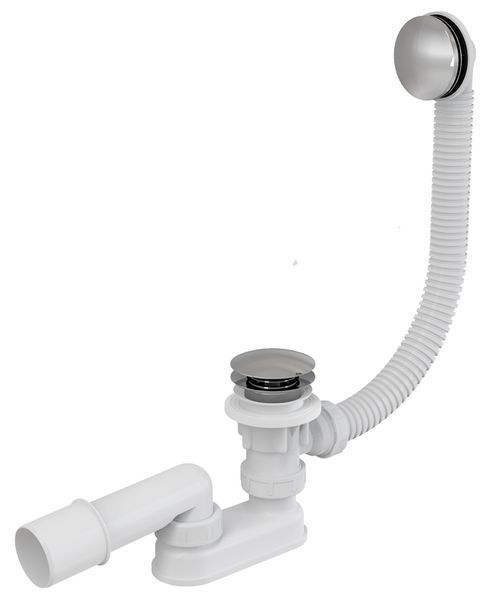 Сифон для ванни Ravak 570 C-C K/K Click Clack (X01377) хром 4369 фото