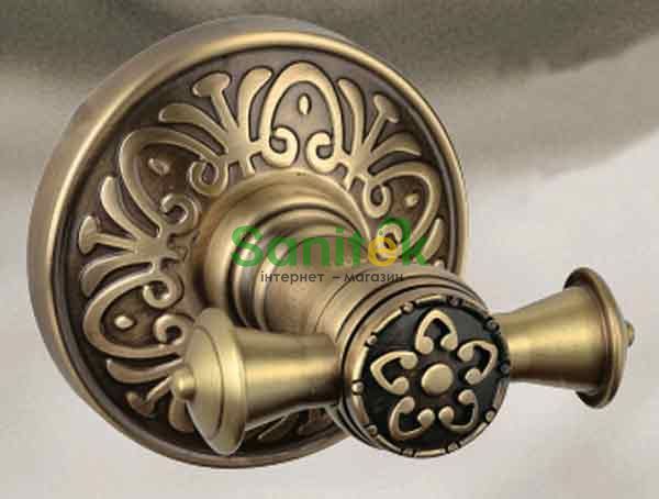 Крючок для полотенец Аква Родос Milano 9625 (АР000040590) бронза 137464 фото