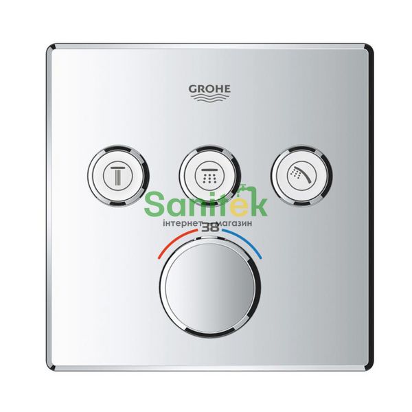 Душевая система Grohe Grohtherm SmartControl 34878000 с термостатом (хром) 872983 фото