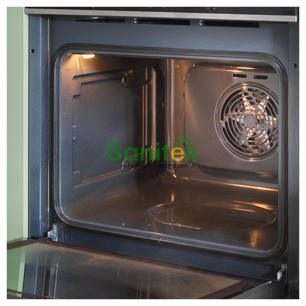 Духовой шкаф электрический Franke Smart FSM 86 HE XS (116.0605.988) чёрное стекло/нержавеющая сталь 425290 фото