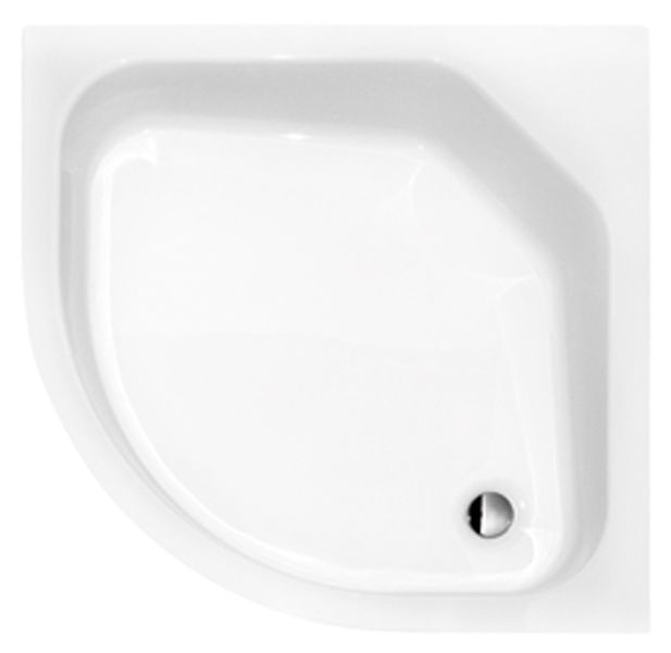 Душовий піддон Besco Diper II 90x90 BAD-90-II з ніжками 371356 фото