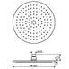 Верхній душ Excellent Regular 300 мм (ARAC.3030CR) хром 269864 фото 4