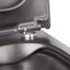 Унитаз подвесной Qtap Tern Rimless (QT1733052ERMB) с сиденьем Slim Soft-close (чёрный мат) 384815 фото 6