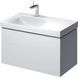 Тумба з умивальником Geberit Xeno&sup2; 90 см (500.515.01.1/500.533.01.1) білий 531575 фото 1