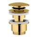 Донный клапан Fiore 35SCOO02 Click-Clack (золото) 273846 фото 1