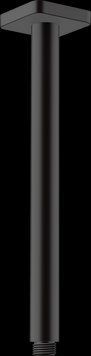 Держатель верхнего душа Hansgrohe Vernis Shape 26407670 потолочный 300 мм (чёрный матовый) 490904 фото