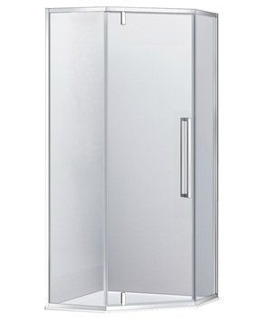 Душевая кабина Eger A Lany 90x90 (599-552) хромированный профиль/стекло прозрачное с поддоном 271354 фото