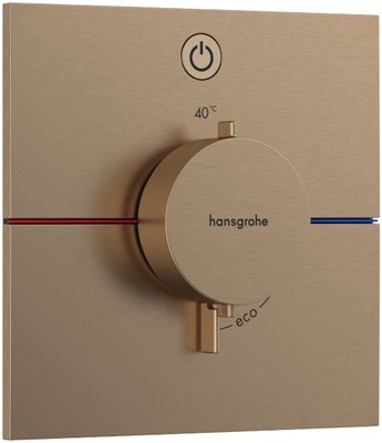 Смеситель для душа Hansgrohe ShowerSelect Comfort E 15571140 скрытого монтажа с термостатом (бронза) 694201 фото