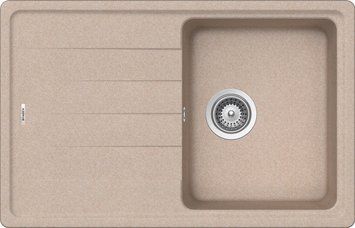 Гранітна мийка Schock Element D-100 S Cristalite Sabbia 58 (33034558) 353719 фото