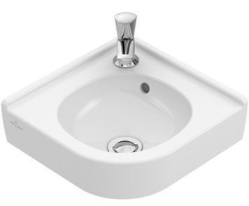 Умивальник Villeroy&Boch O.Novo 32x32 см (731032R1) білий альпін CeramicPlus 158659 фото