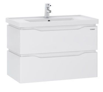 Тумба с умывальником Sanwerk Alessa Air 70 (MV0000638) белая 137957 фото