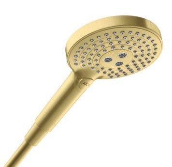 Душевая лейка Axor ShowerSolutions 120 3je 26050950 (3 режима) матовая латунь 441606 фото