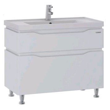 Тумба с умывальником Sanwerk Alessa 70 (MV0000632) белая 137960 фото